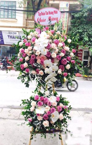 Kệ hoa khai trương - 12