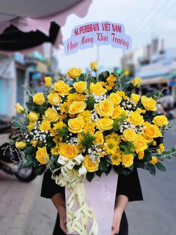 Giỏ hoa sinh nhật - 18