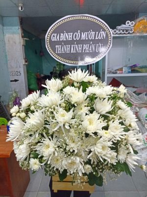 Giỏ hoa đám tang - 03